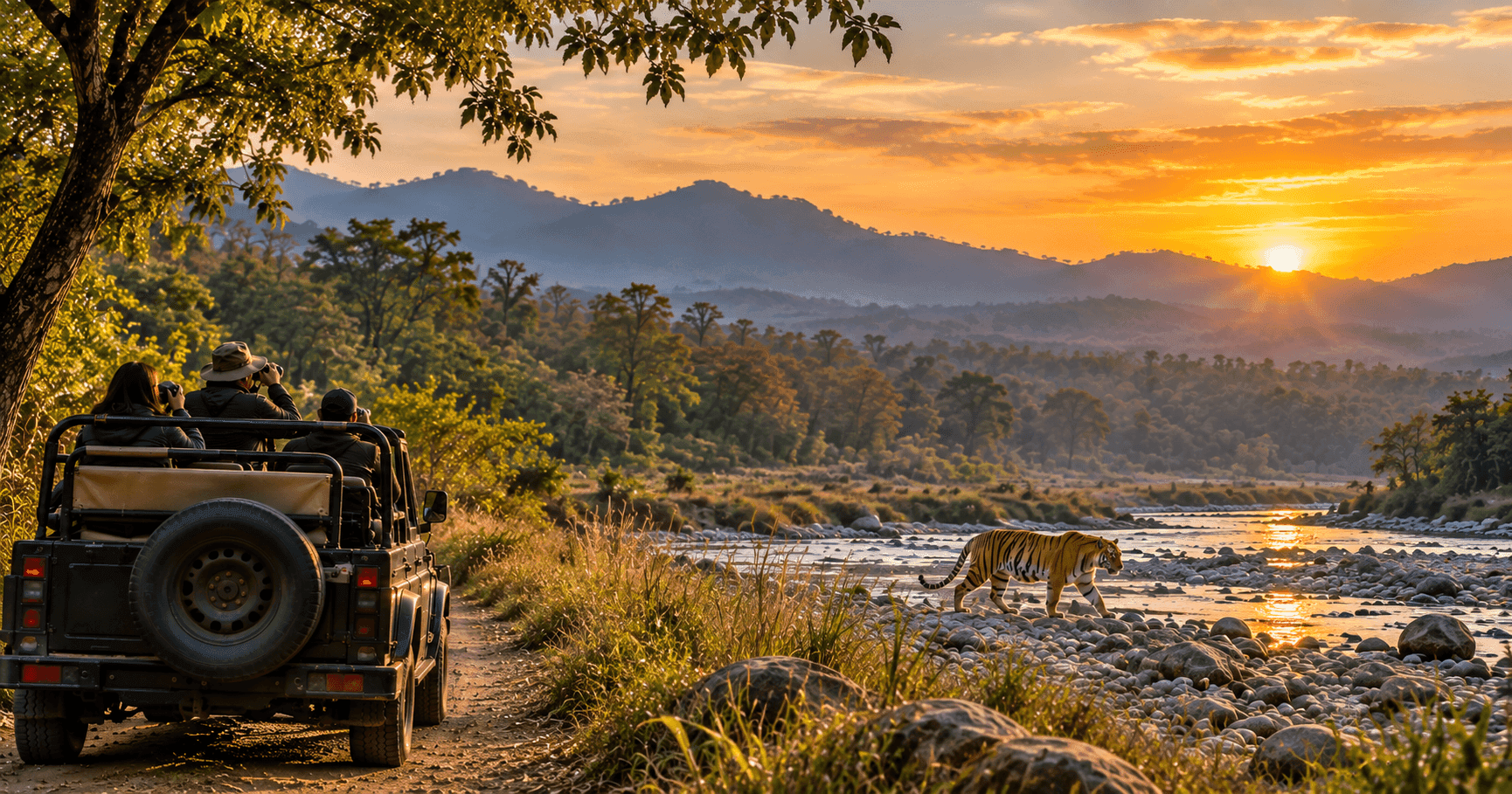 New Year 2027 at Jim Corbett: Safari, Resorts & Wildlife Experiences