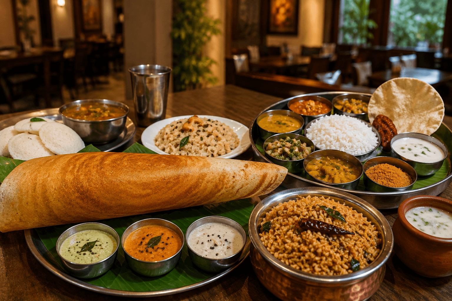 Andhra Food & Pilgrim-Friendly Dining
