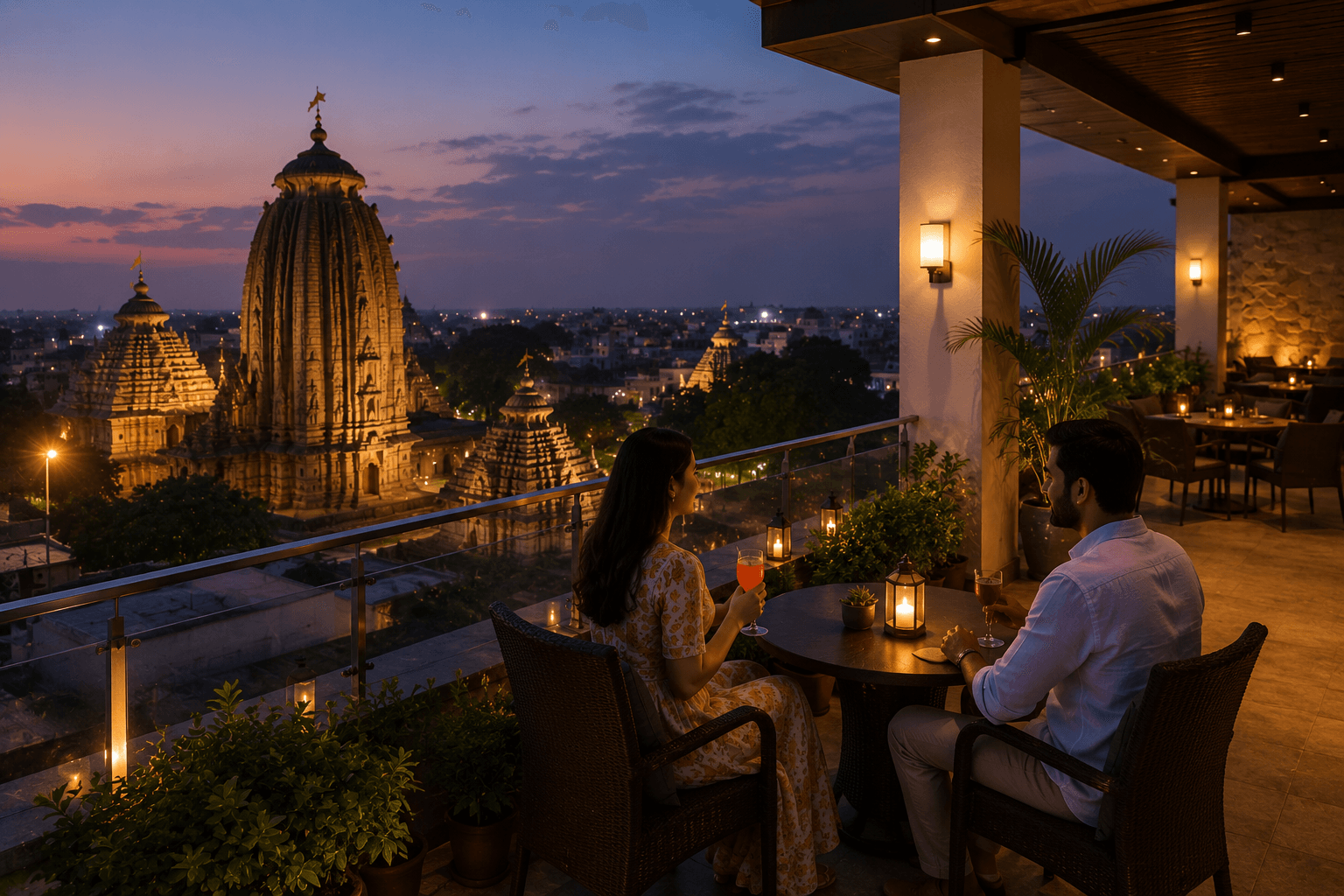 For Relaxed Evenings Near the Temple