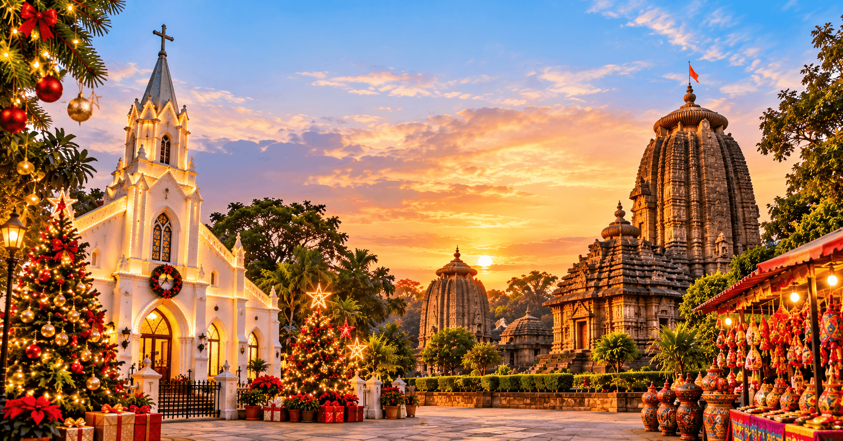 Christmas Plan for Bhubaneswar 2026: Churches, Culture, and Temples