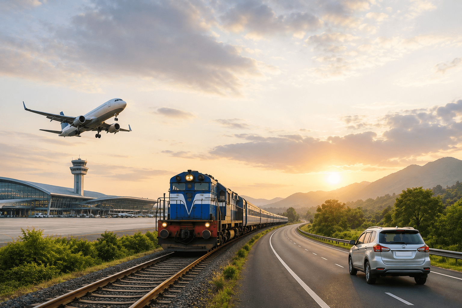 For Airport, Rail and Regional Access