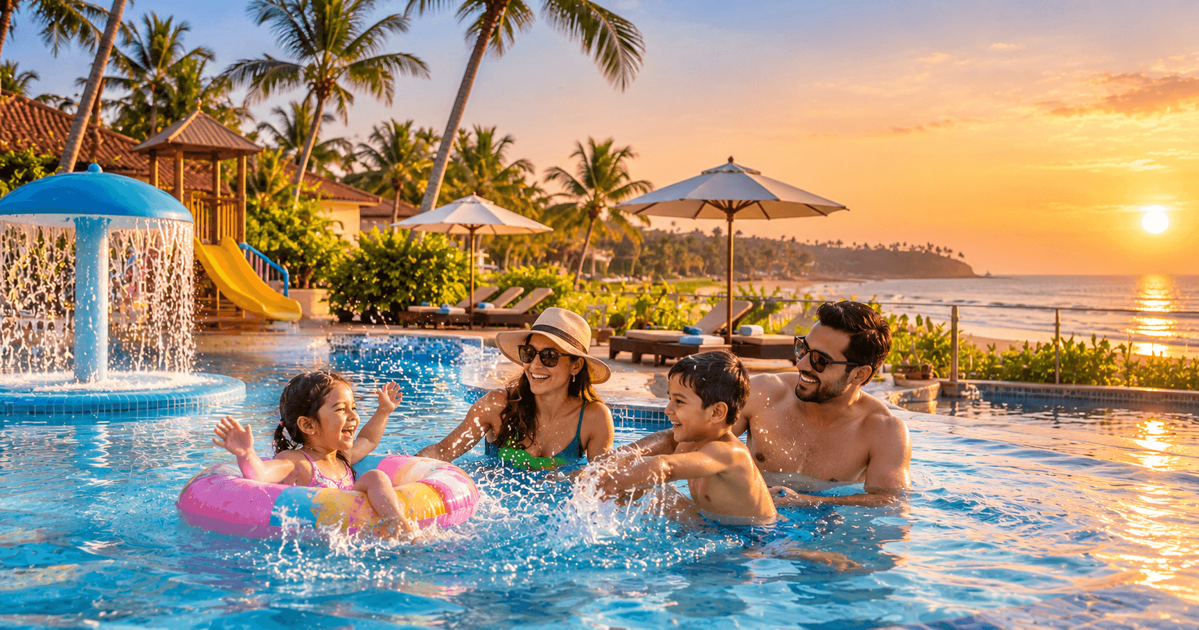 Family Holiday in Goa: Kid-Friendly Pools & Beaches at Sarovar Hotels Goa