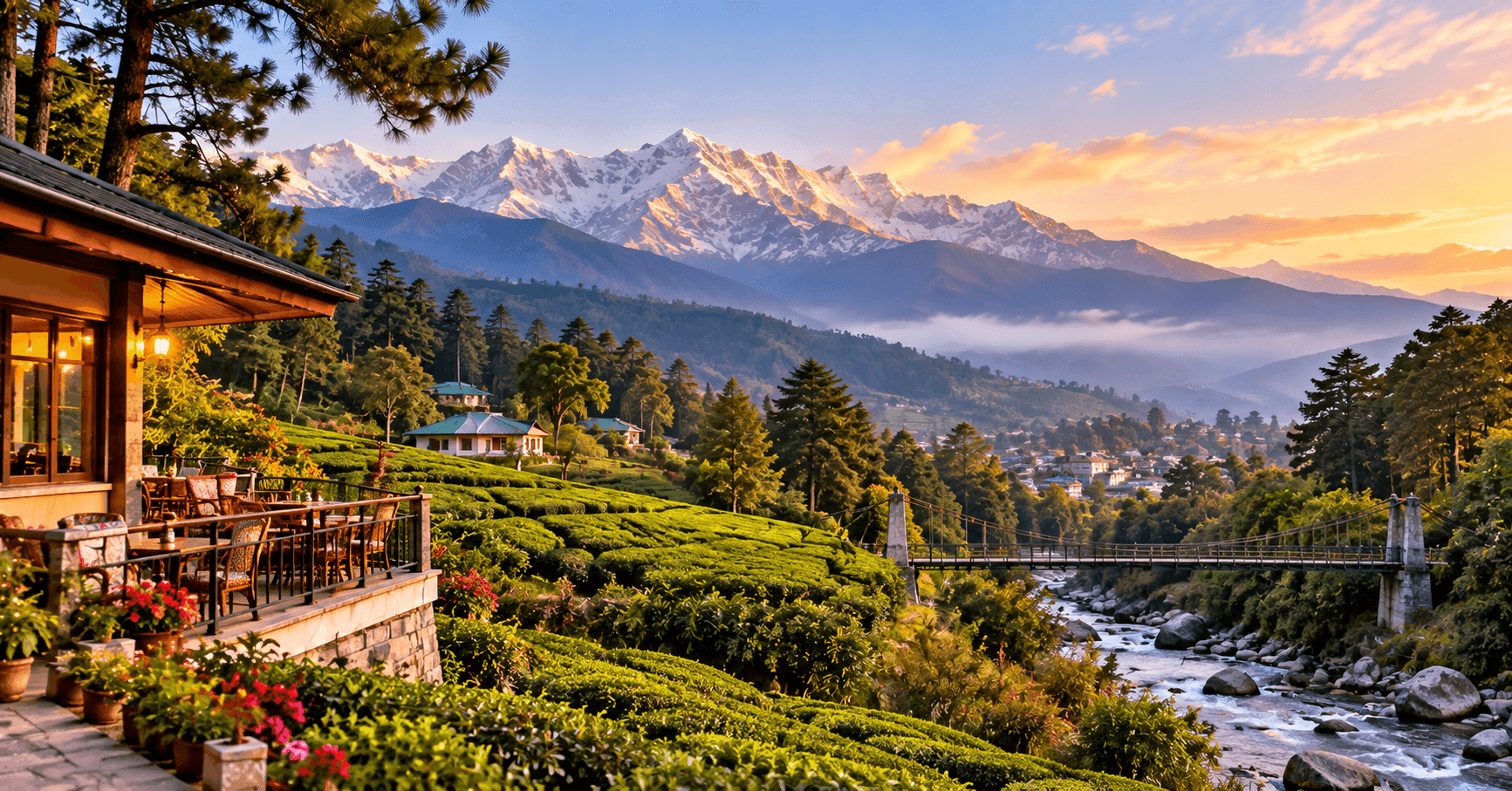 New Year 2027 in Palampur: Plan a Quiet Holiday Amid Tea Gardens & Hills