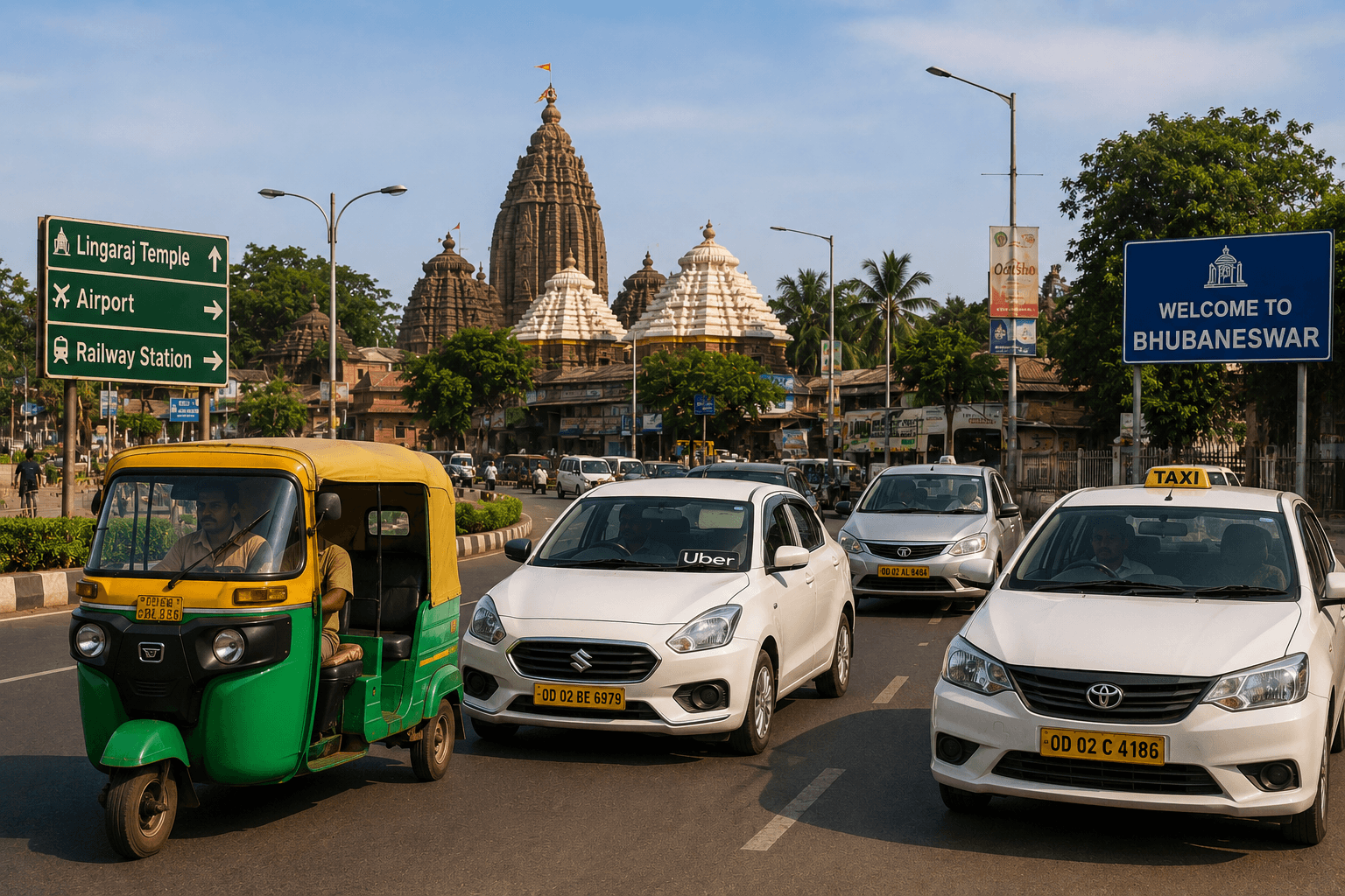 Getting Around Bhubaneswar