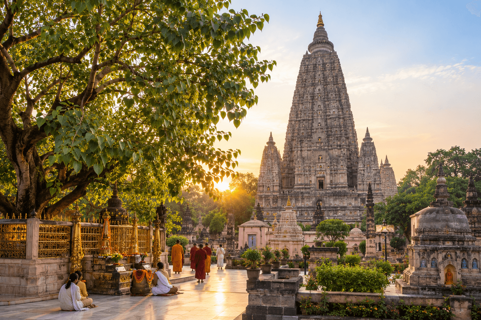 Mahabodhi Temple & Sacred Precinct
