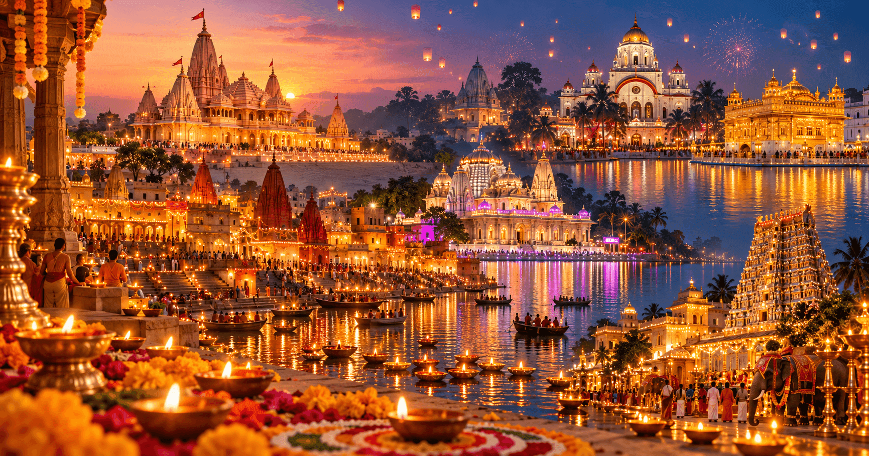 Best Temples to Visit on Diwali 2026 in India