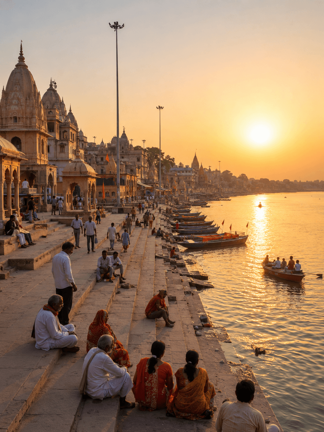 Saryu Ghat | Riverfront Walks