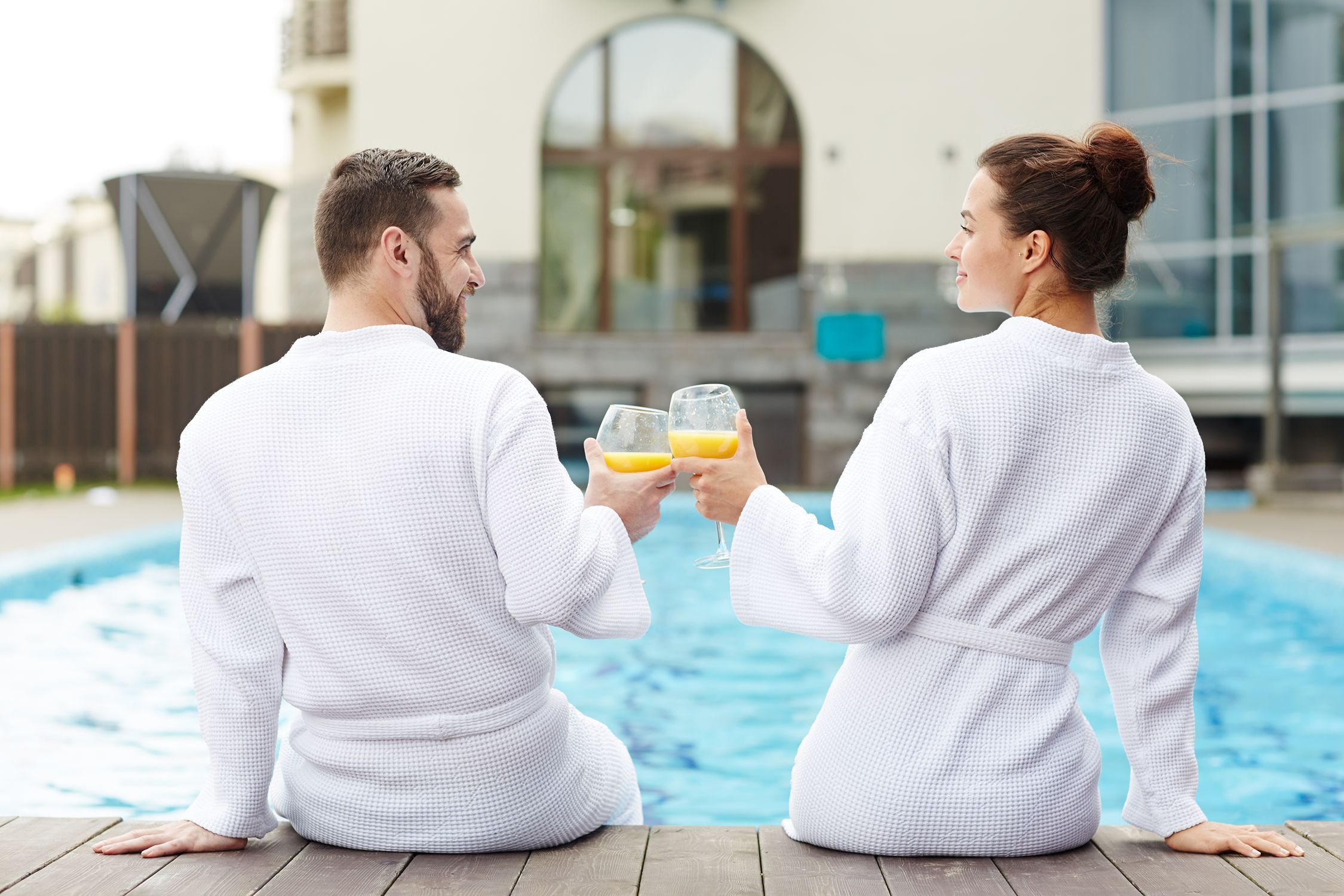 For Rooftop Pool & Spa Time