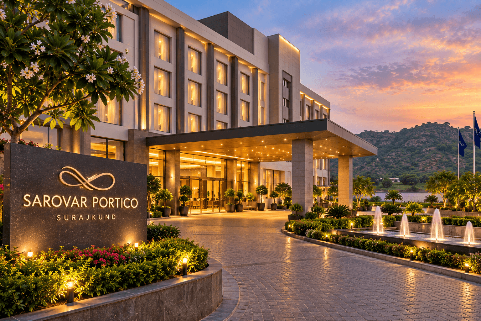 Sarovar Portico, Surajkund