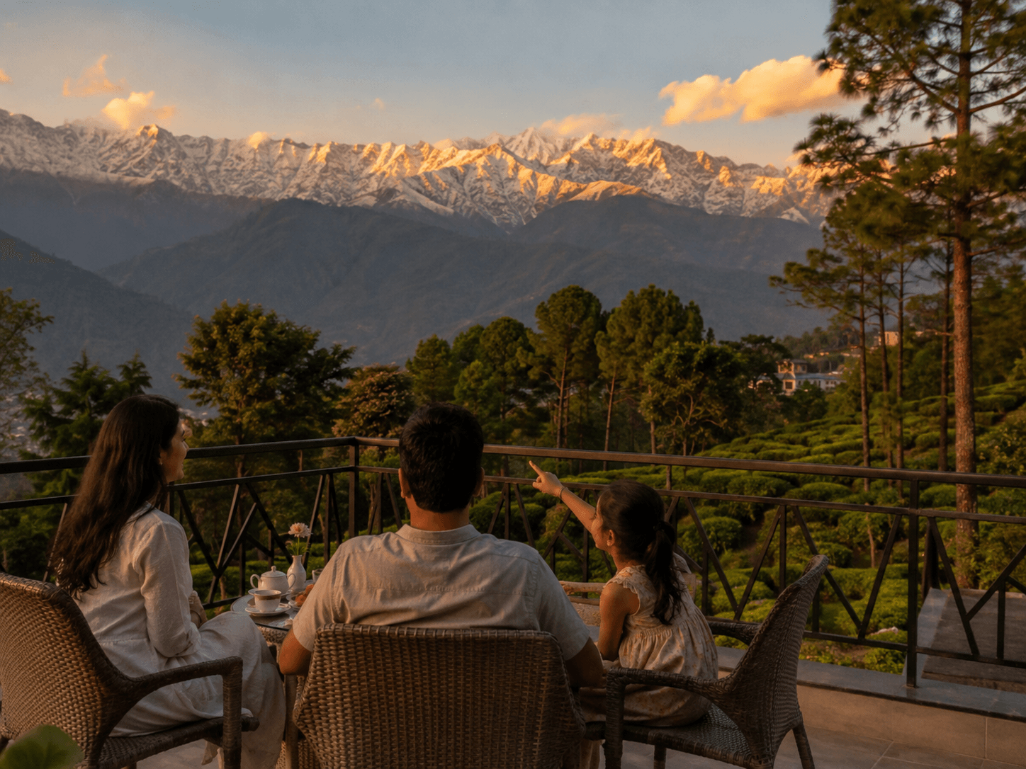 For Dhauladhar-Facing Evenings