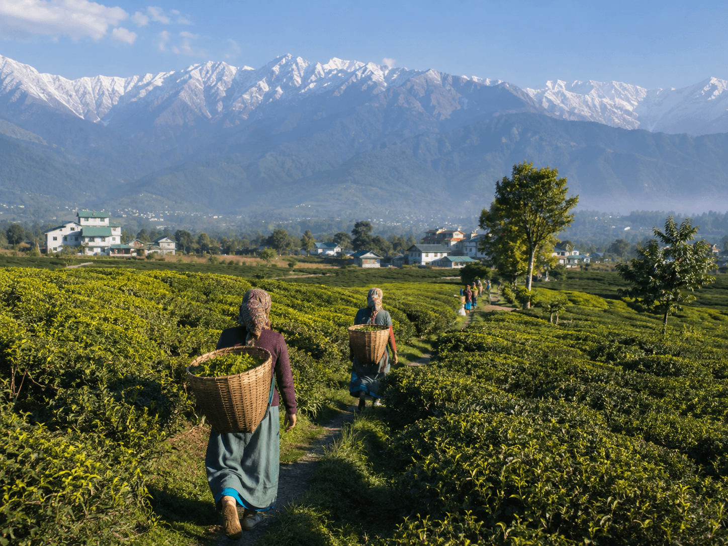 Tea Gardens & Local Palampur