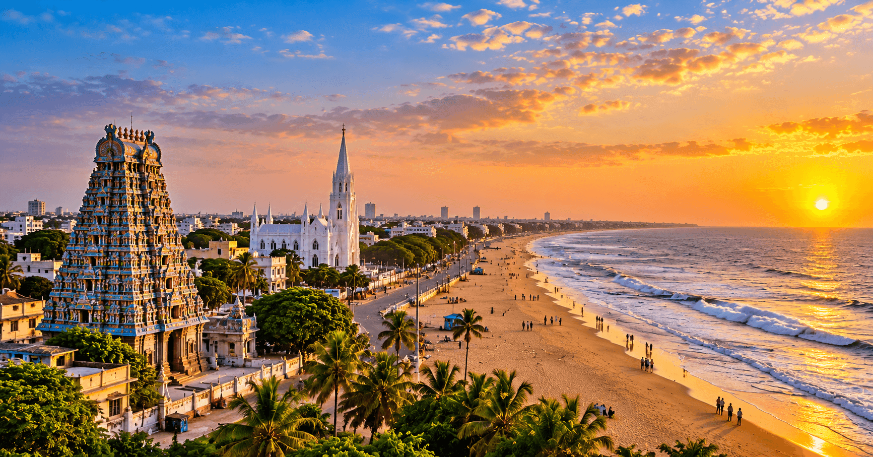 Best Beaches & Cultural Attractions for Winter Vacation in Chennai