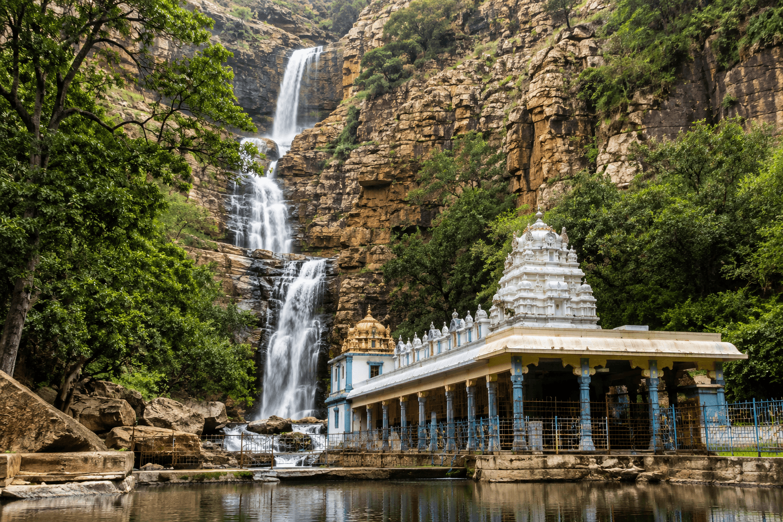 Kapila Theertham | Temple & Nature