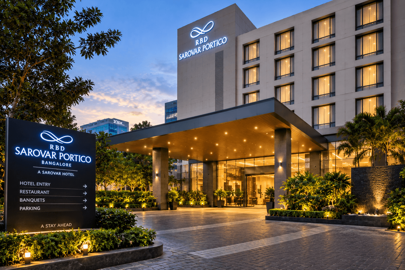 RBD Sarovar Portico, Outer Ring Road