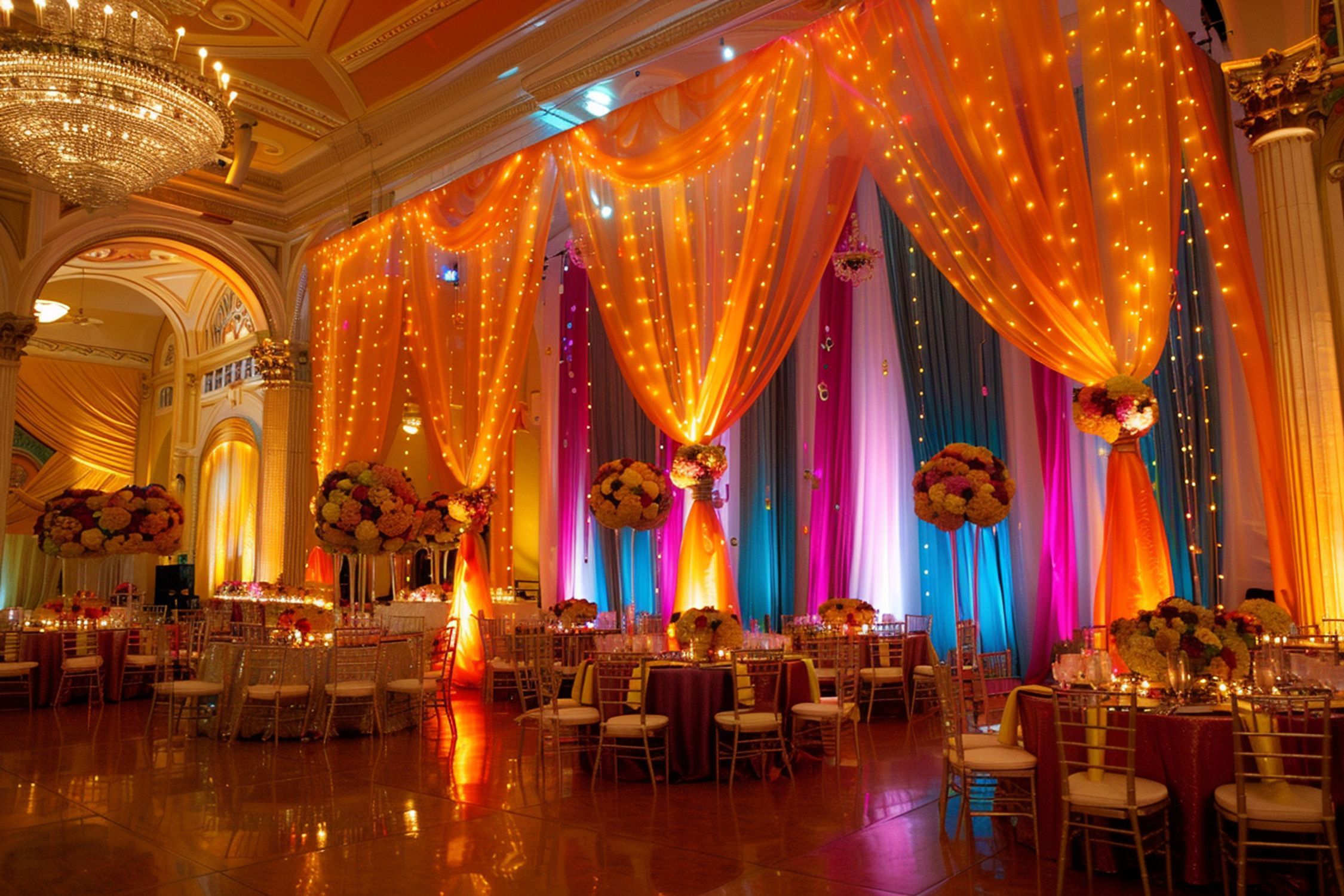 For Large Weddings and Receptions