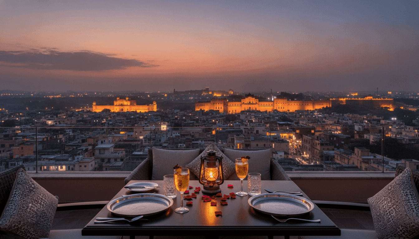 Best Rooftop Restaurants in Jaipur with Stunning City Views