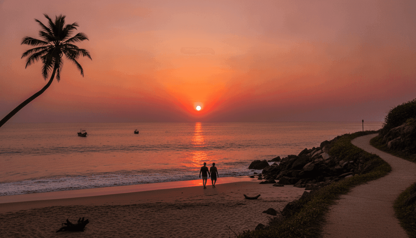 Goa Evening Tour with Beach Sunset View