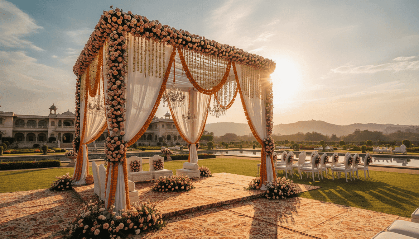 Best Destination Wedding Venues Near Delhi for a Memorable Celebration