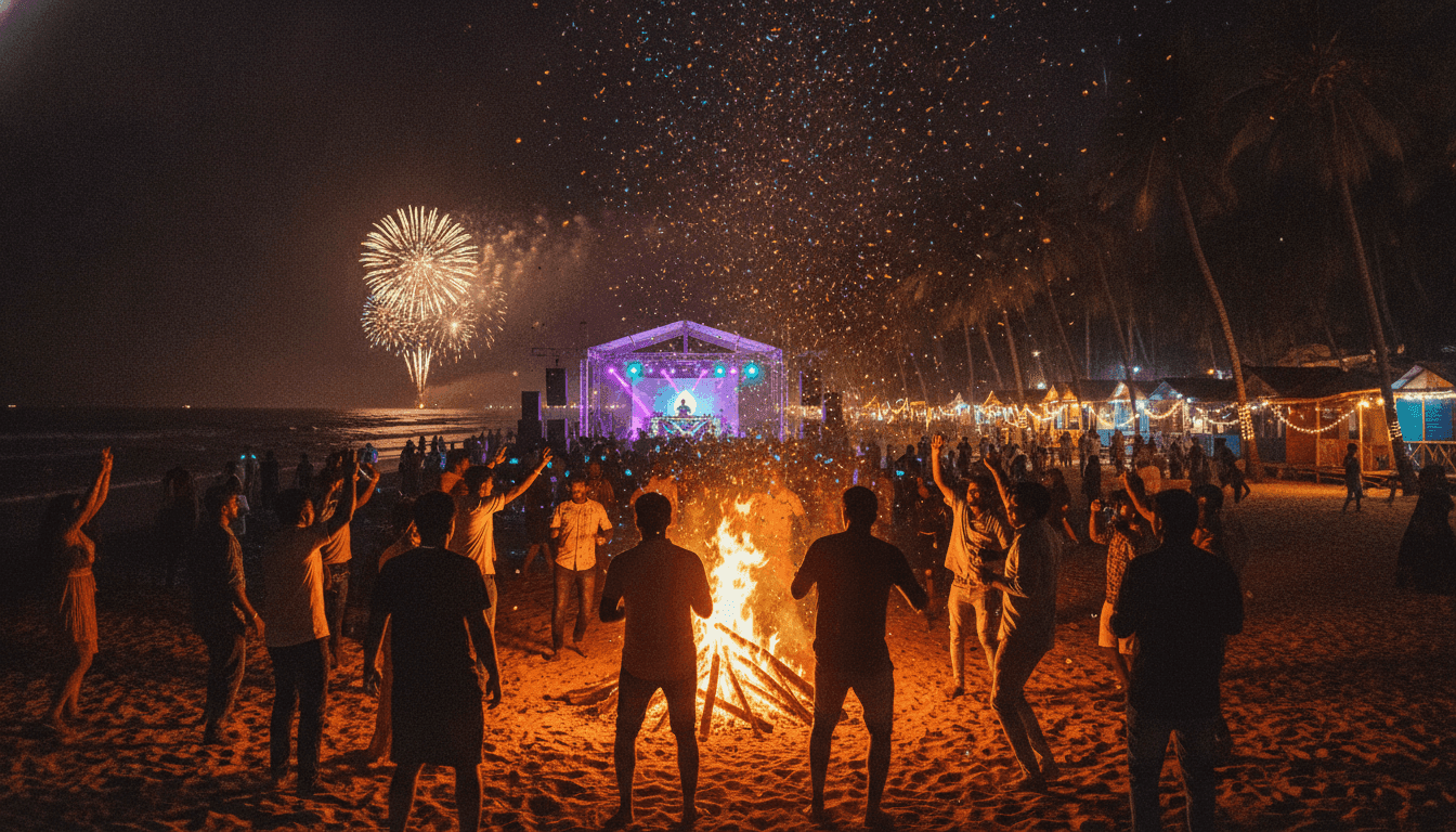 Goa New Year 2027: Complete Guide to Beach Parties, Events & Celebrations