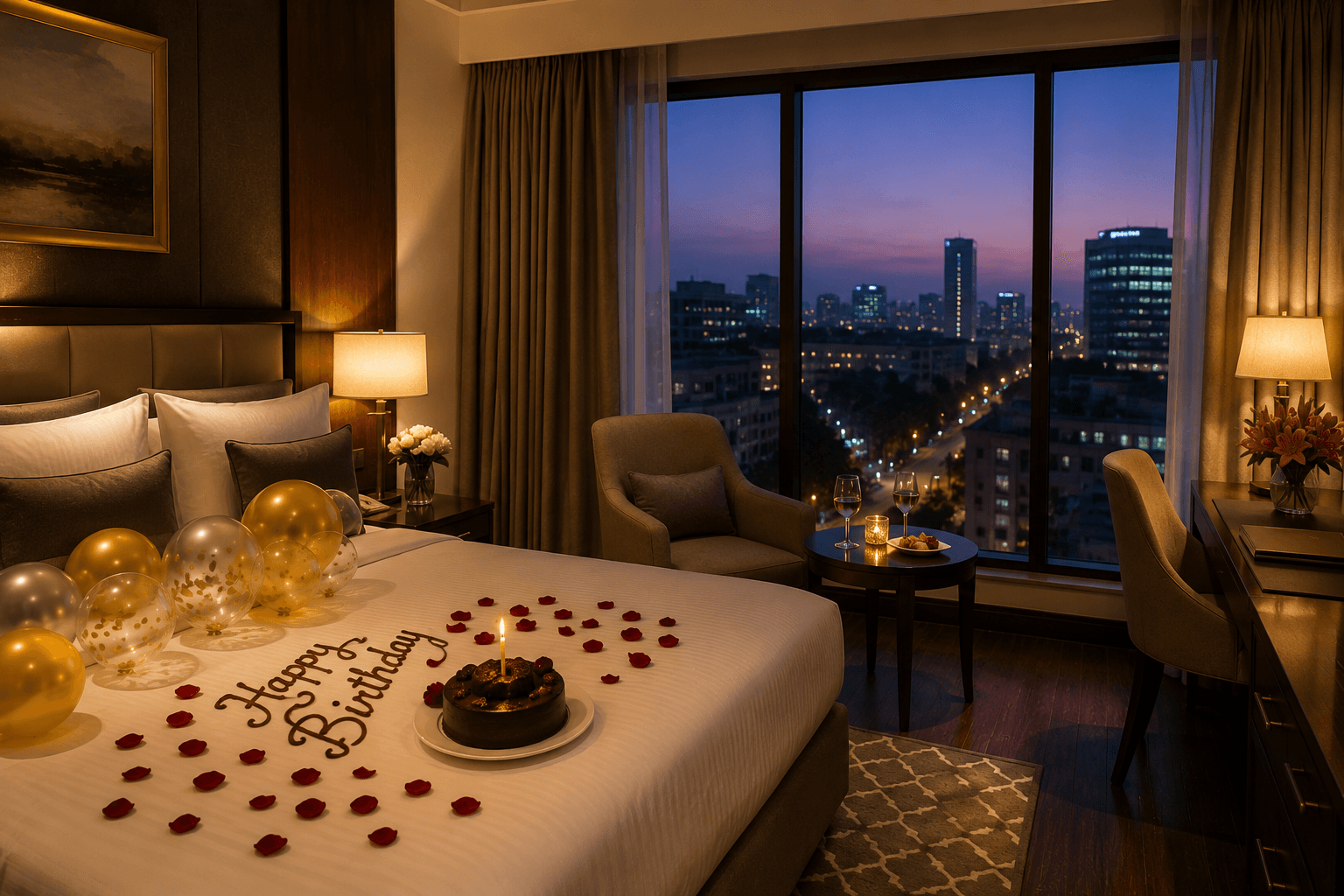 For a Birthday Getaway