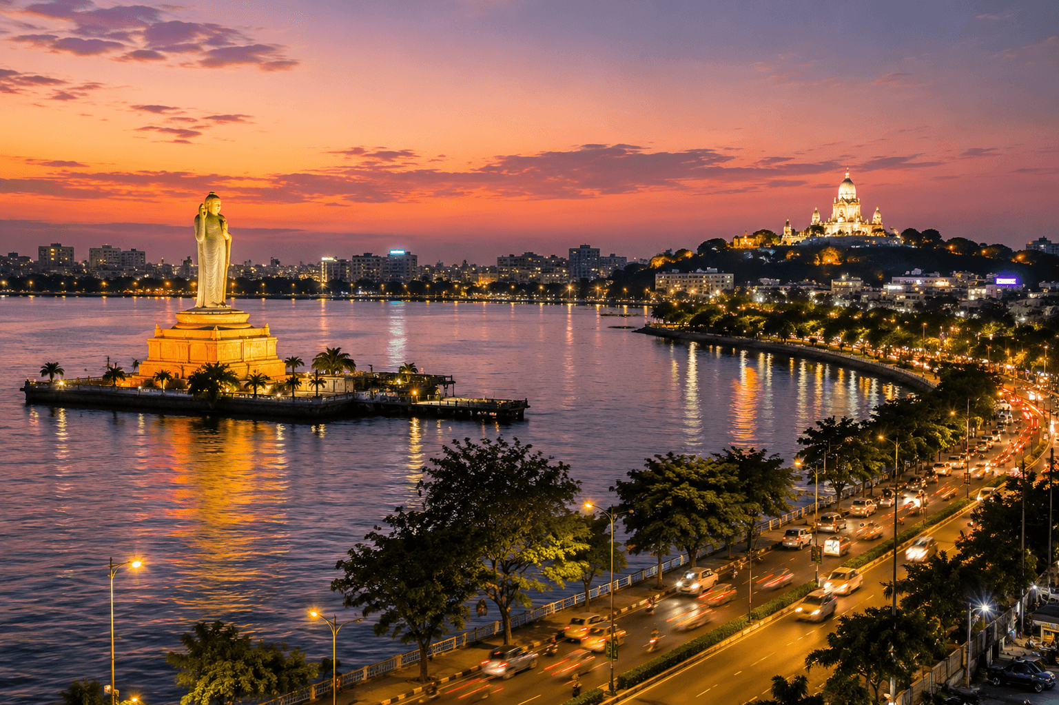 Hussain Sagar & Central Hyderabad | Lakefront & Culture