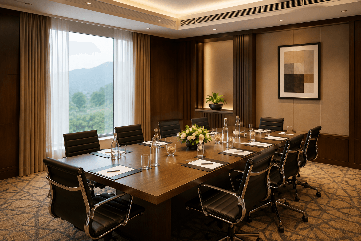 For Intimate Meetings and Ceremonies