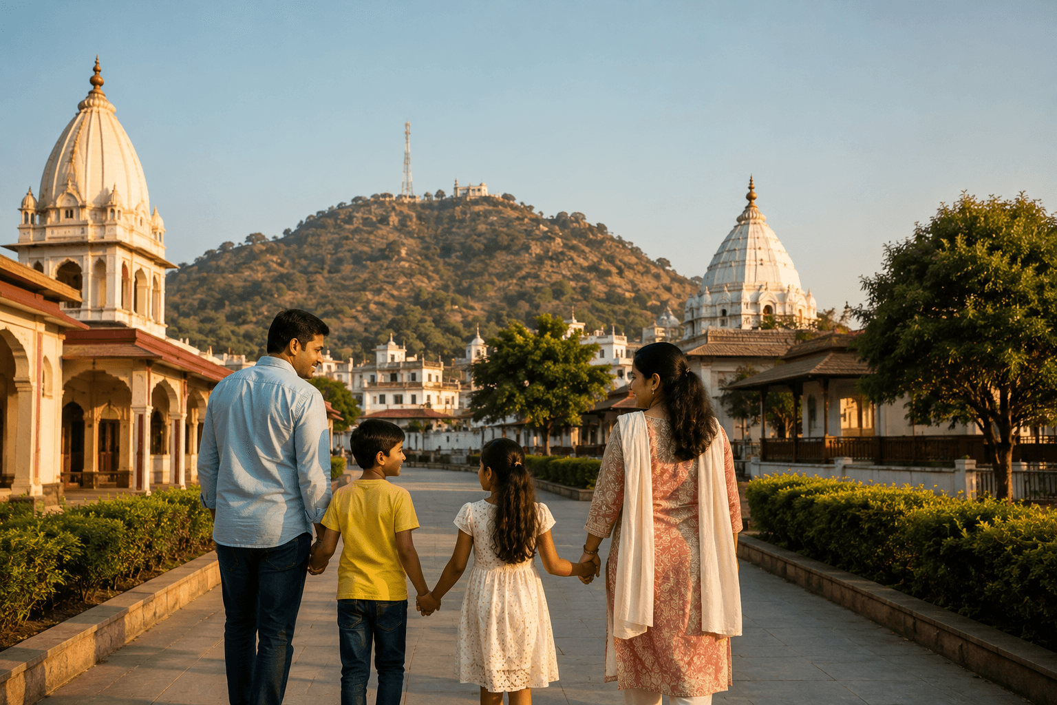 Temple Visits, Hills & Family Outings