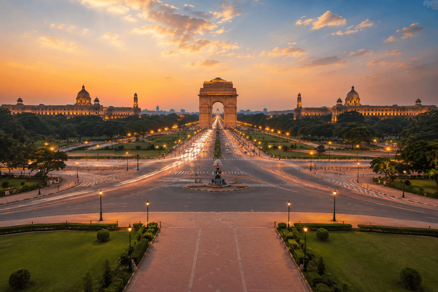 India Gate & Central Vista | Landmark District