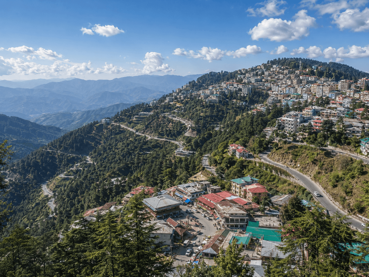 Dalhousie Map & Key Areas