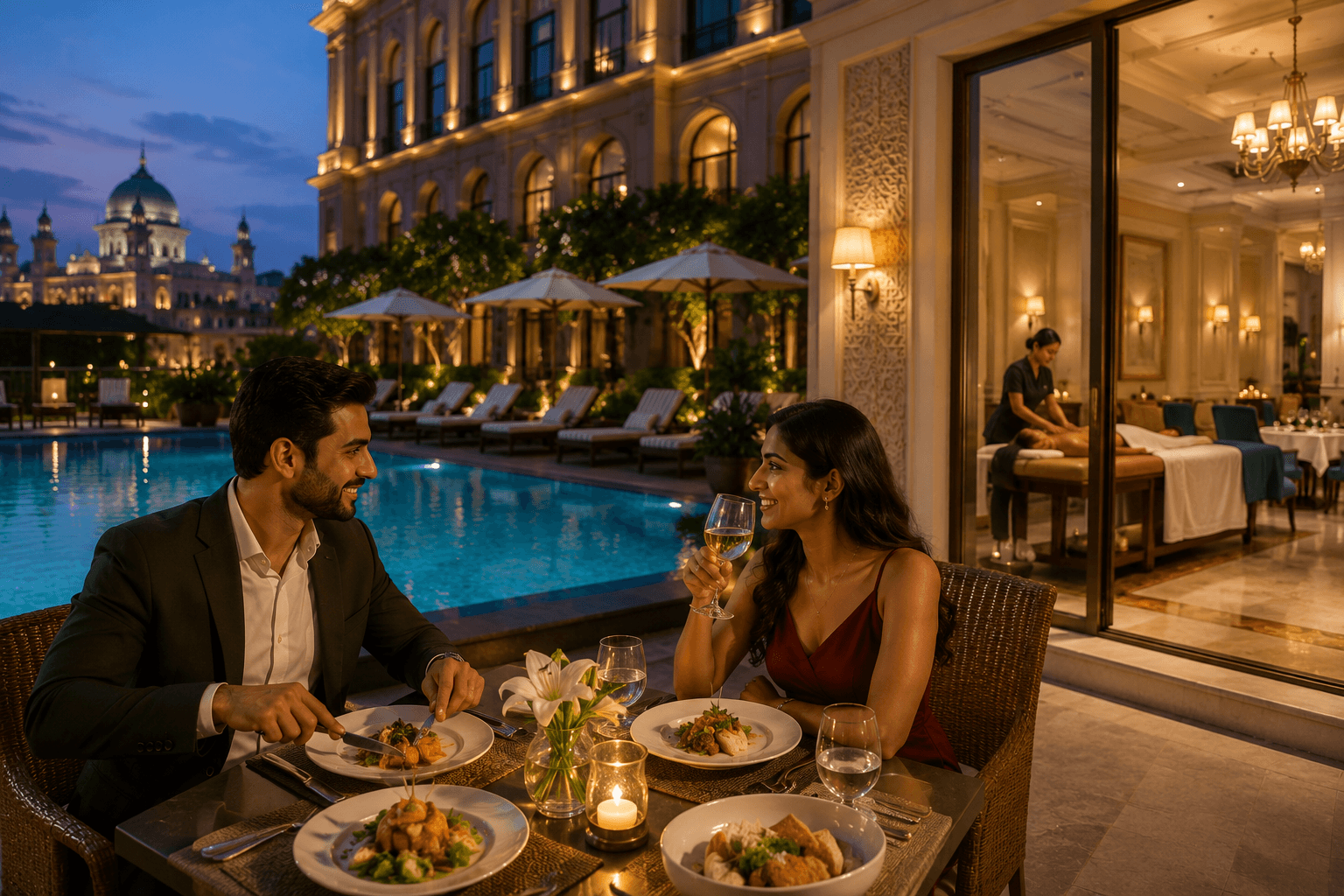 For Pool, Spa & Dining
