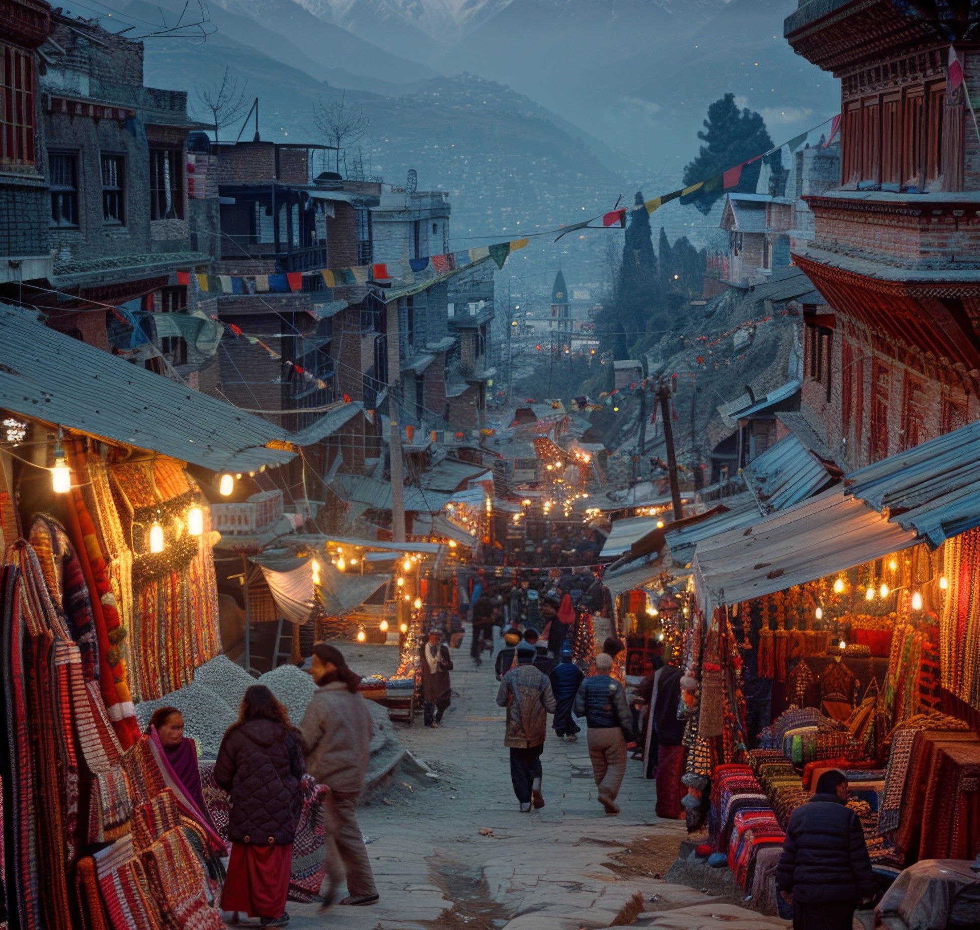 Mall Road & Local Markets