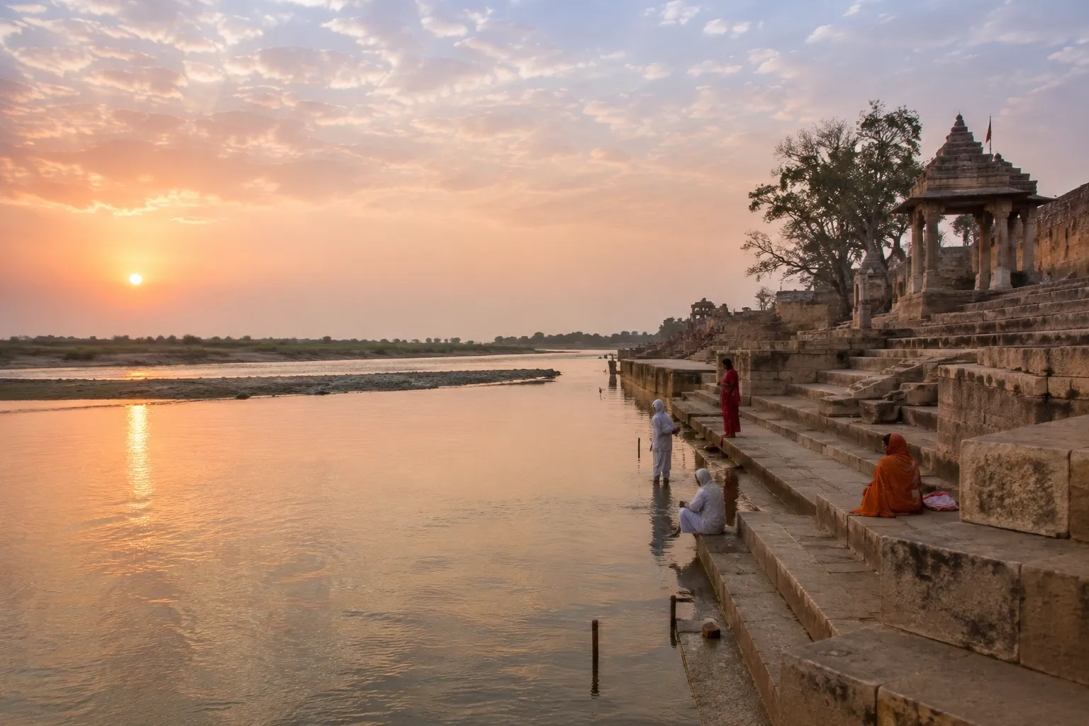 Triveni Sangam | Pilgrimage & Sacred Landscape